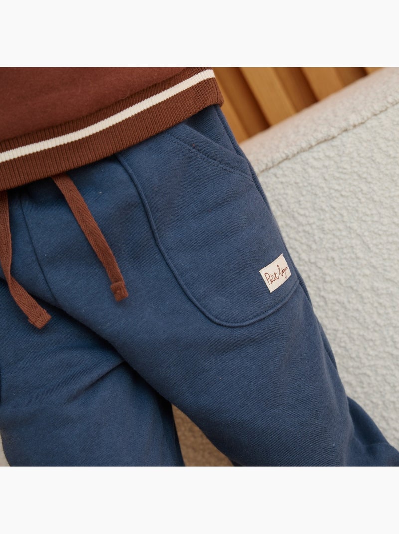 Copy of pantalon bébé en velours côtelé moka Blauw - Kiabi