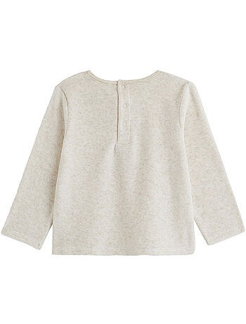 Copy of pyjama enfant 2 pièces en velours moka