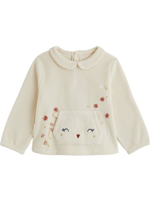 Copy of pyjama enfant 2 pièces en velours petite rêveuse - Kiabi