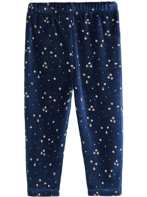 Copy of pyjama enfant 2 pièces en velours petite rêveuse - Kiabi