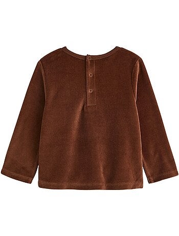 Copy of pyjama enfant 2 pièces en velours petite rêveuse