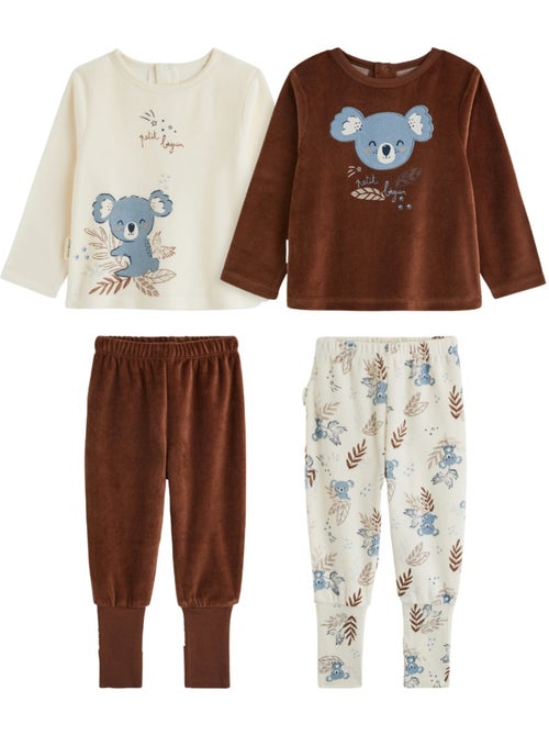 Copy of pyjama enfant 2 pièces en velours petite rêveuse - Kiabi Copy of pyjama enfant 2 pièces en velours petite rêveuse - Kiabi
