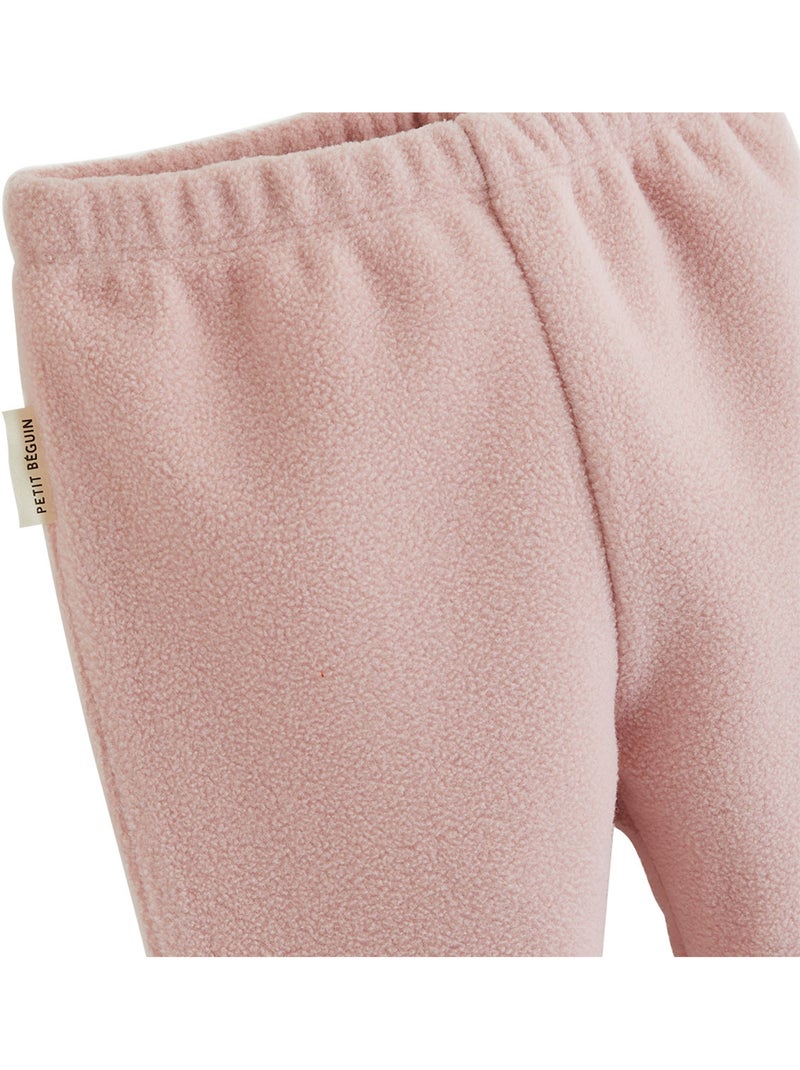 Copy of pyjama enfant 2 pièces en velours petite rêveuse Roze - Kiabi