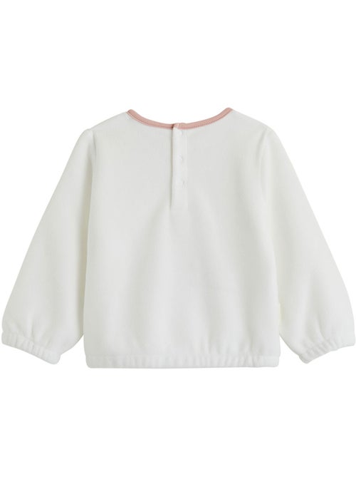 Copy of pyjama enfant 2 pièces en velours petite rêveuse - Kiabi