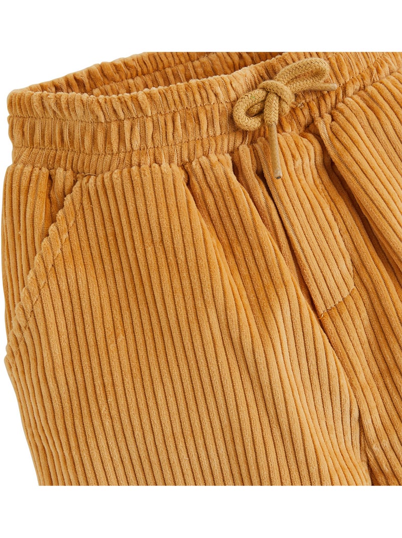 Copy of set van 2 corduroy broeken voor kinderen van charly Camel - Kiabi
