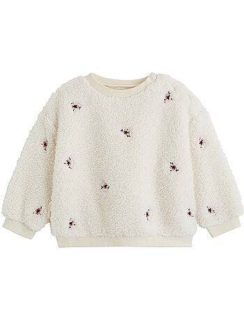 Copy of sweat-shirt bébé en molleton léa