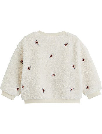 Copy of sweat-shirt bébé en molleton léa