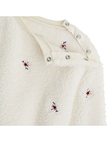 Copy of sweat-shirt bébé en molleton léa