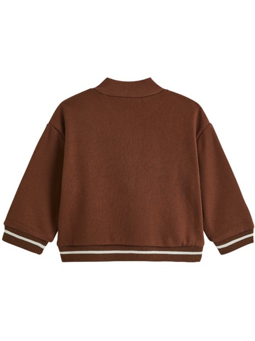 Copy of sweat-shirt bébé en molleton moka - Kiabi Copy of sweat-shirt bébé en molleton moka - Kiabi
