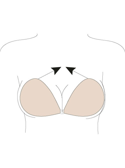 Coques adhésives push-up - Kiabi Coques adhésives push-up - Kiabi