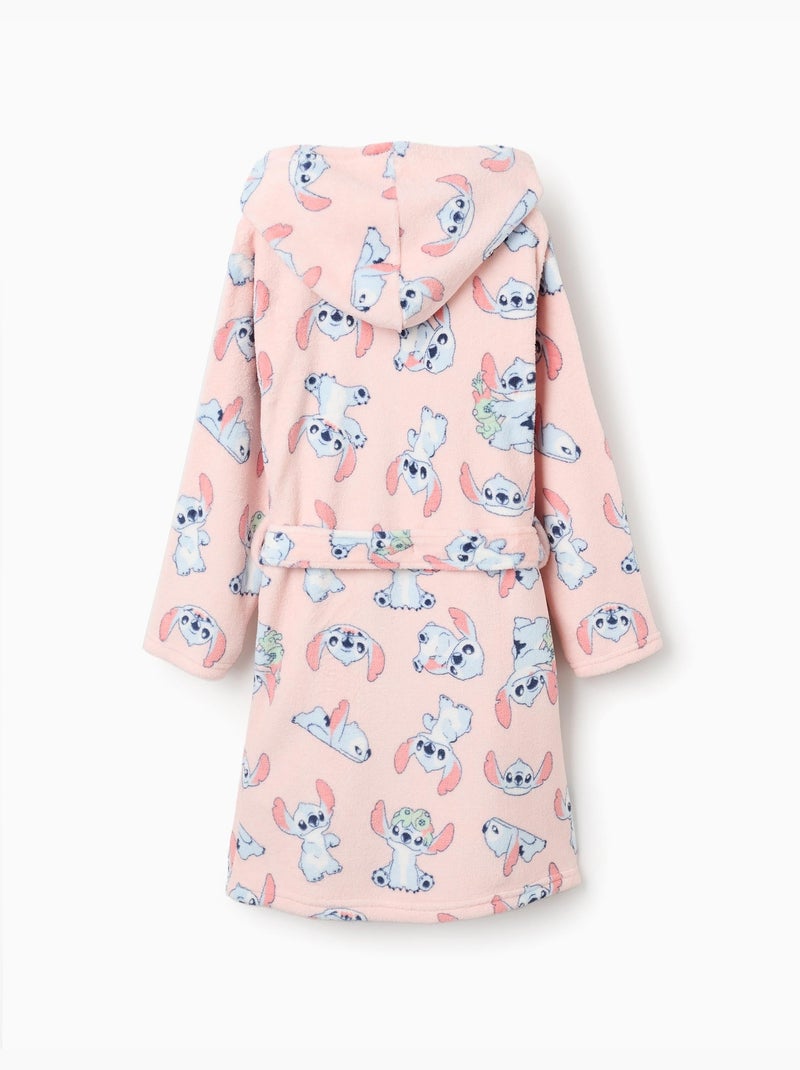 Coral fleece kamerjas met stitch motief Donkerroze - Kiabi