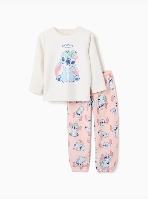 Coral fleece pyjama met stitch print - Kiabi Coral fleece pyjama met stitch print - Kiabi