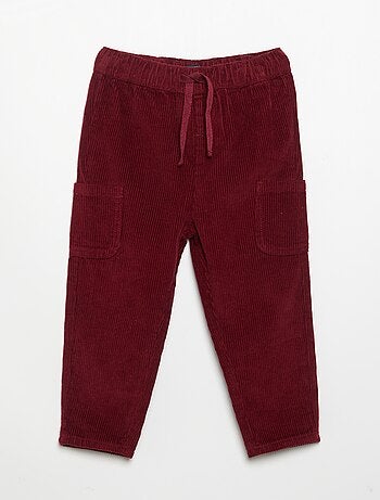 Corduroy broek