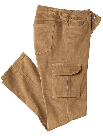 Corduroy cargobroek - atlas for men