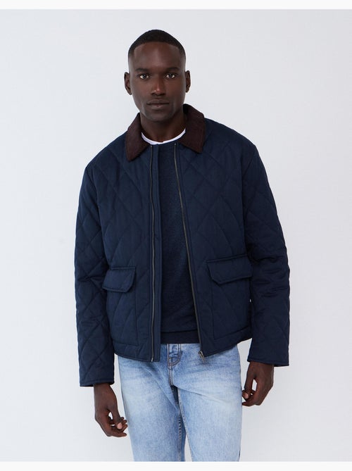 Corduroy kraagjas, mo fashion - Kiabi