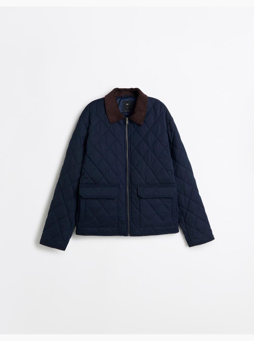 Corduroy kraagjas, mo fashion - Kiabi
