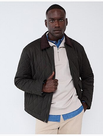 Corduroy kraagjas, mo fashion