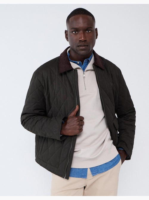Corduroy kraagjas, mo fashion - Kiabi