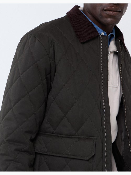 Corduroy kraagjas, mo fashion - Kiabi