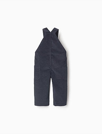 Corduroy tuinbroek met cargozakken