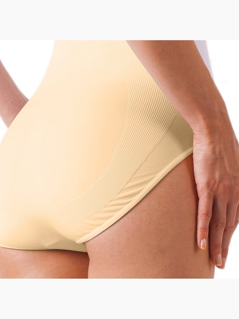 Corrigerende body met afslankende werkstoffen Beige - Kiabi