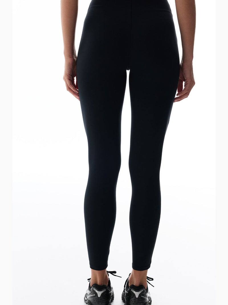 Corrigerende legging met smalle pijp en hoge taille penti Zwart - Kiabi