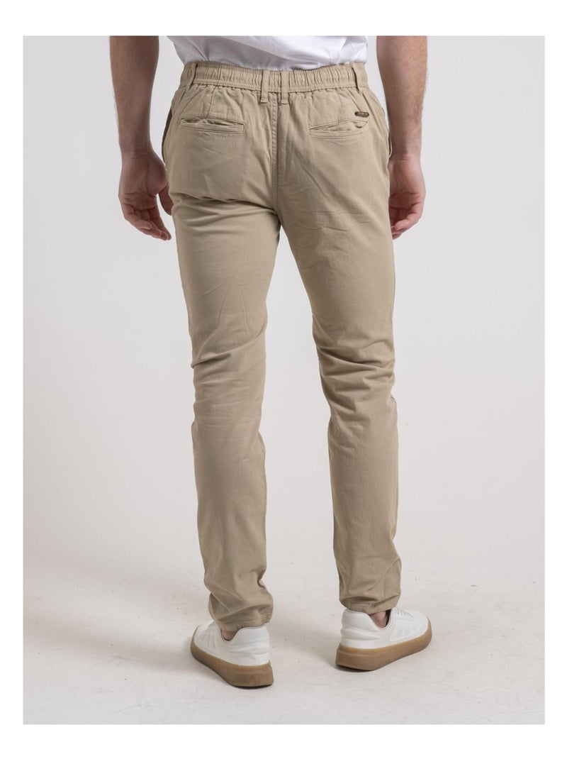 CORTIN chino broek Beige - Kiabi