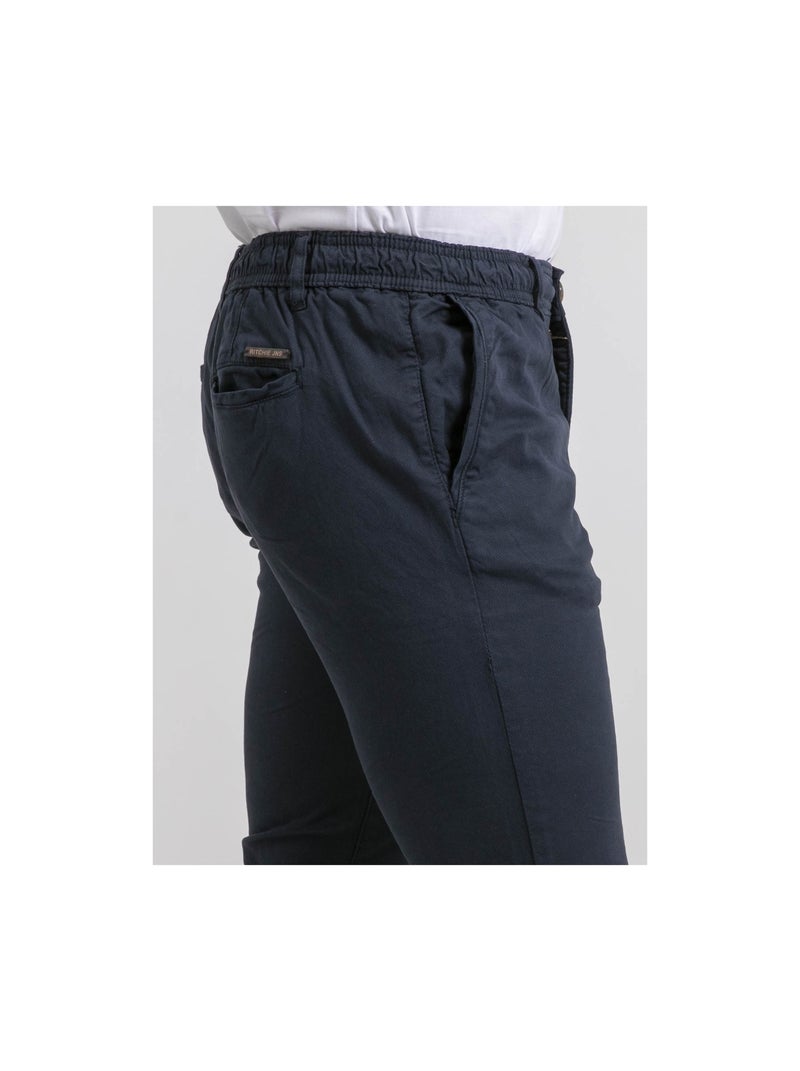 CORTIN chino broek Marineblauw - Kiabi