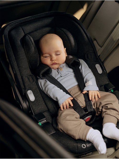 Cosi 360° ISOFIX LIONELO Moxie i-Size Set - Légère - 40-87cm - Tissu de bambou naturel - Kiabi