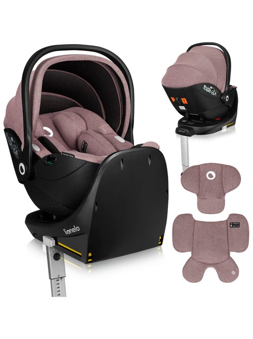 Cosi 360° ISOFIX LIONELO Moxie i-Size Set - Légère - 40-87cm - Tissu de bambou naturel - Kiabi