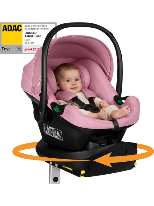 Cosi avec base isofix 180° - lionelo astrid i-size - adac récompense - légère - siège-auto 40-87 cm - Kiabi