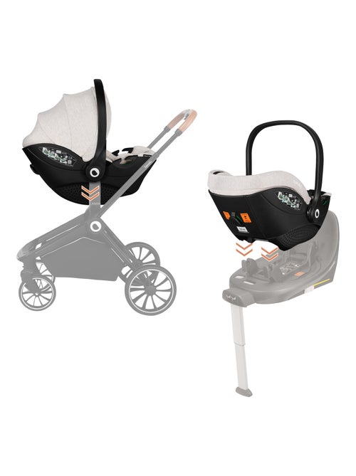 Cosi LIONELO Moxie i-Size - Tissu de bambou - Siège auto 40-87 cm - Légère - Groupe 0+ - Kiabi