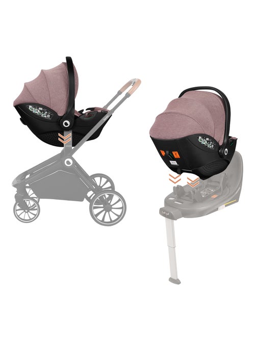 Cosi LIONELO Moxie i-Size - Tissu de bambou - Siège auto 40-87 cm - Légère - Groupe 0+ - Kiabi