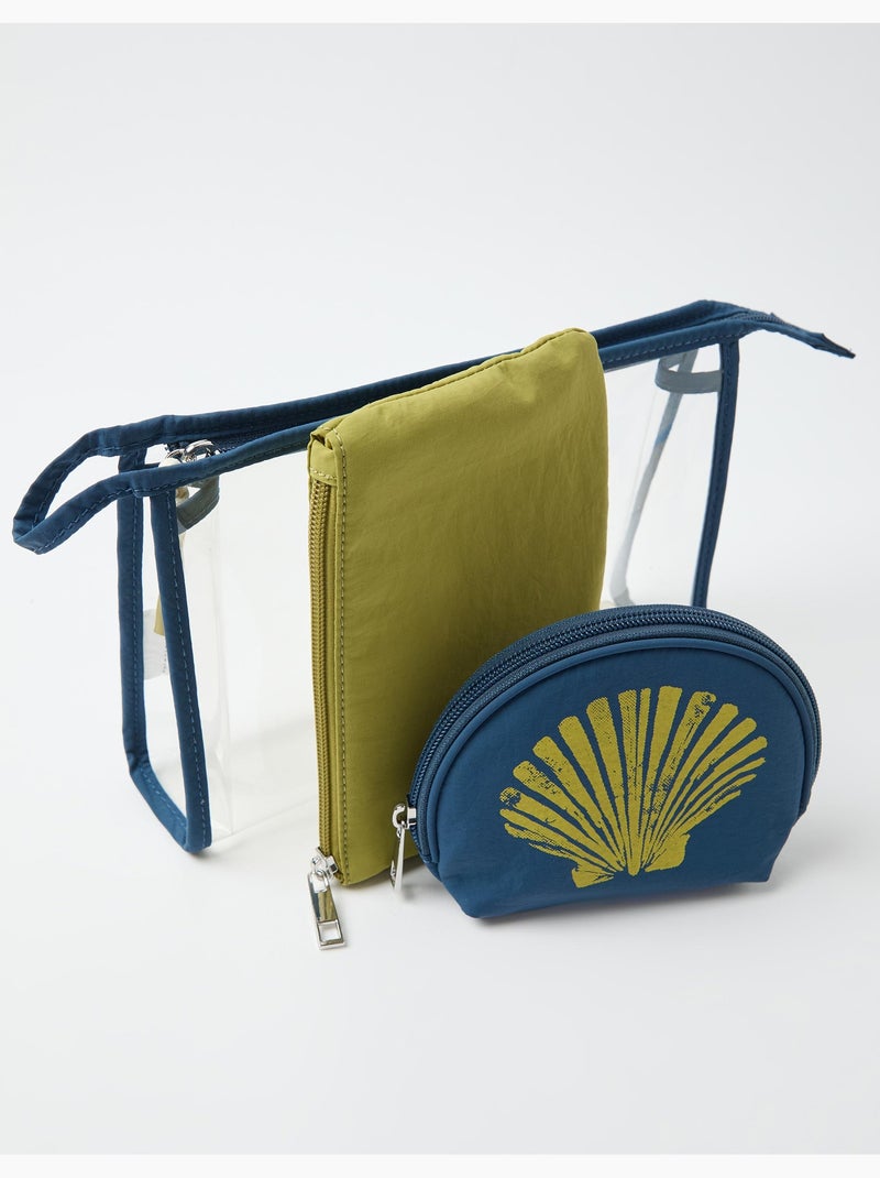 Cosmetische Tas, MO Fashion Blauw - Kiabi