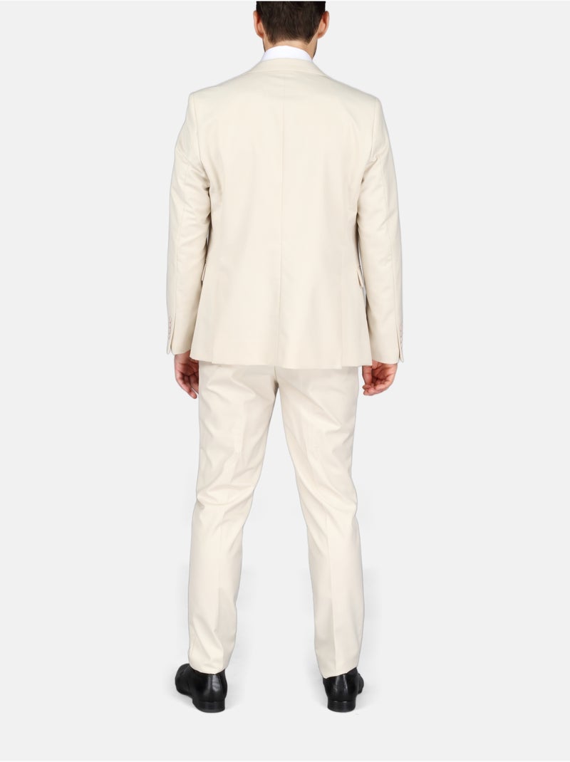 Costume 2 pièces - bill tornade Crème - Kiabi