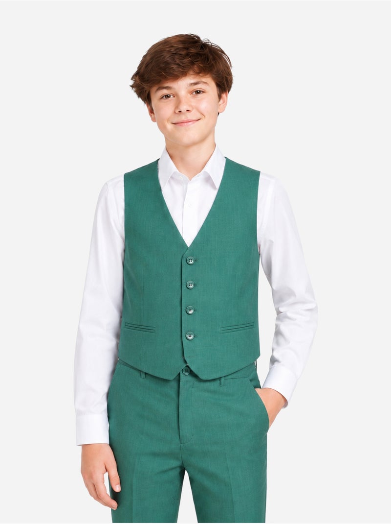 Costume 3 pièces Vert - Kiabi