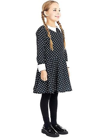 costume à imprimé de crâne sinistre