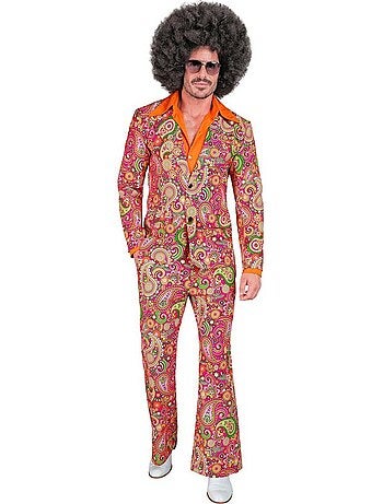 Costume à motifs cachemire des années 60