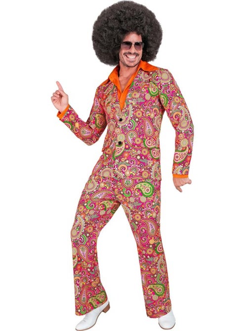 Costume à motifs cachemire des années 60 - Kiabi