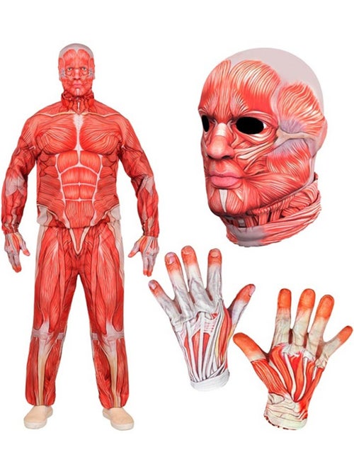 Costume anatomique express avec muscles - Kiabi