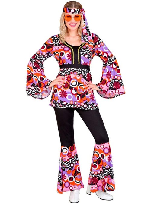 Costume années 70 à pattes d'éléphant - Kiabi