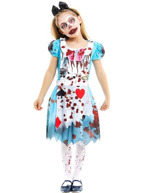 Costume classique d'Alice zombie - Kiabi