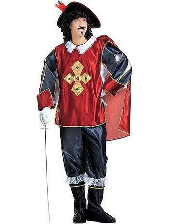 Costume classique de mousquetaire avec chapeau
