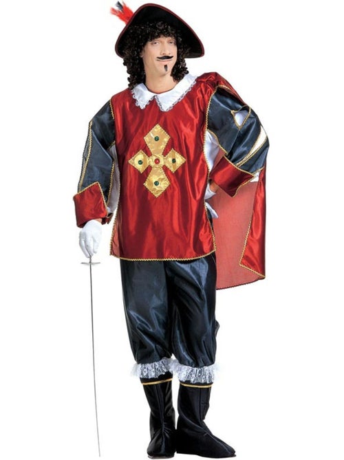 Costume classique de mousquetaire avec chapeau - Kiabi