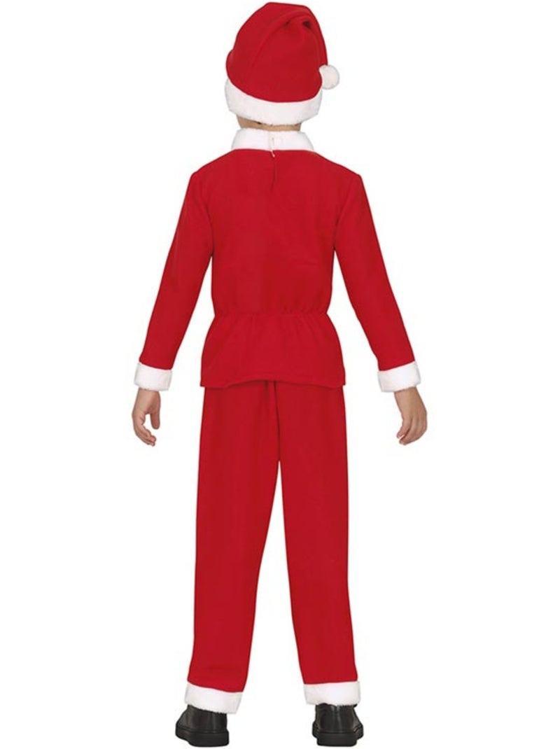 Costume classique de Père Noël avec chapeau et ceinture Multicolore - Kiabi