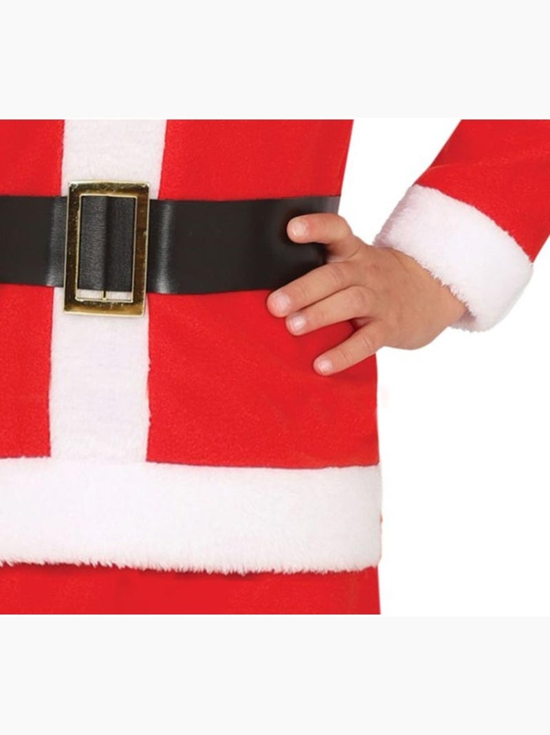 Costume classique de Père Noël avec chapeau et ceinture Multicolore - Kiabi