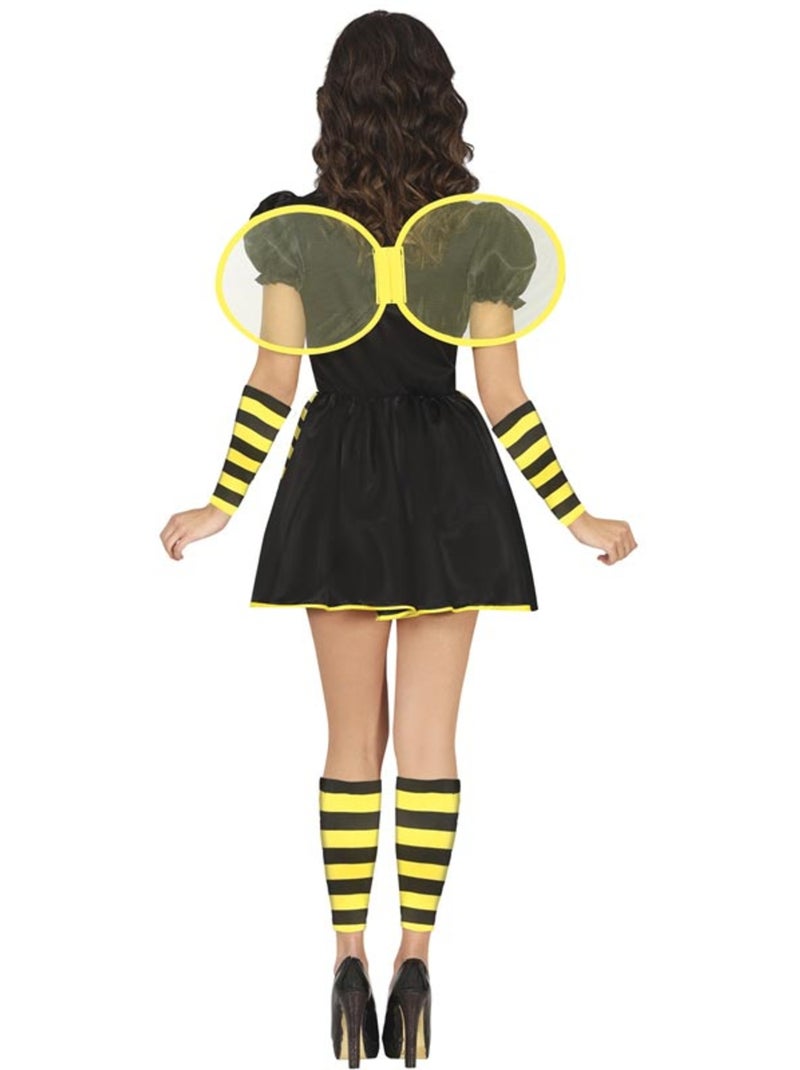 Costume d'abeille chic Noir Jaune - Kiabi