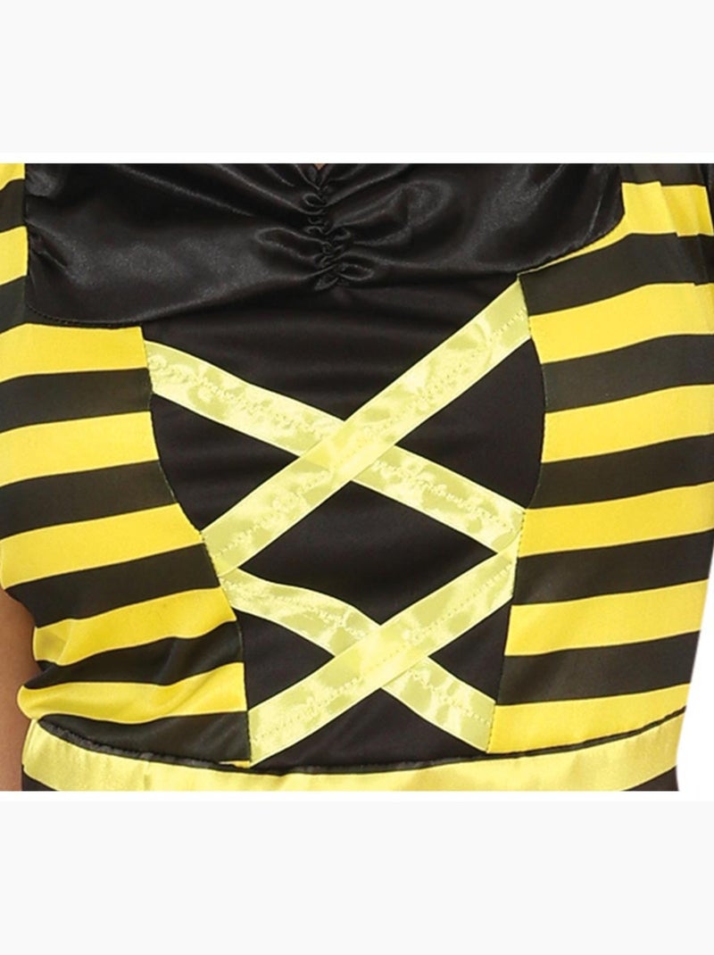 Costume d'abeille chic Noir Jaune - Kiabi
