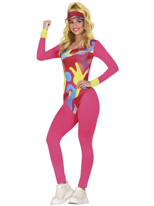 Costume d'aérobic psychédélique des années 80 - Kiabi