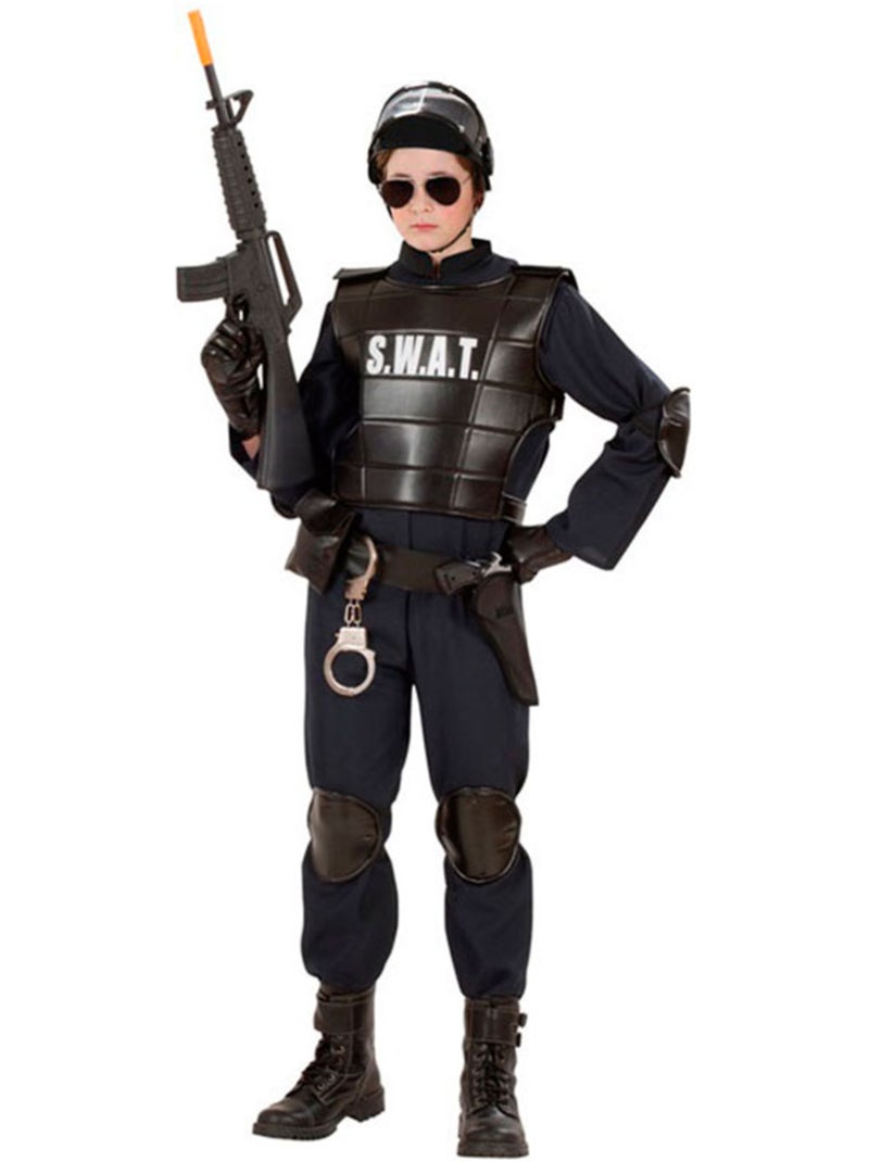 Costume d'agent de police du SWAT Multicolore - Kiabi